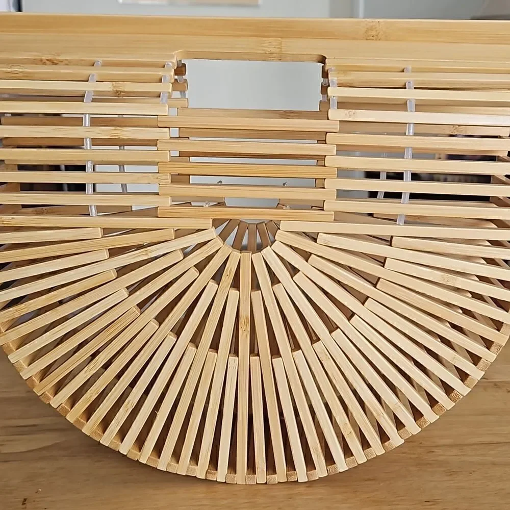 NWOT  Bamboo tote bag